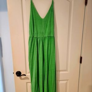 Free People beach green XL one piece